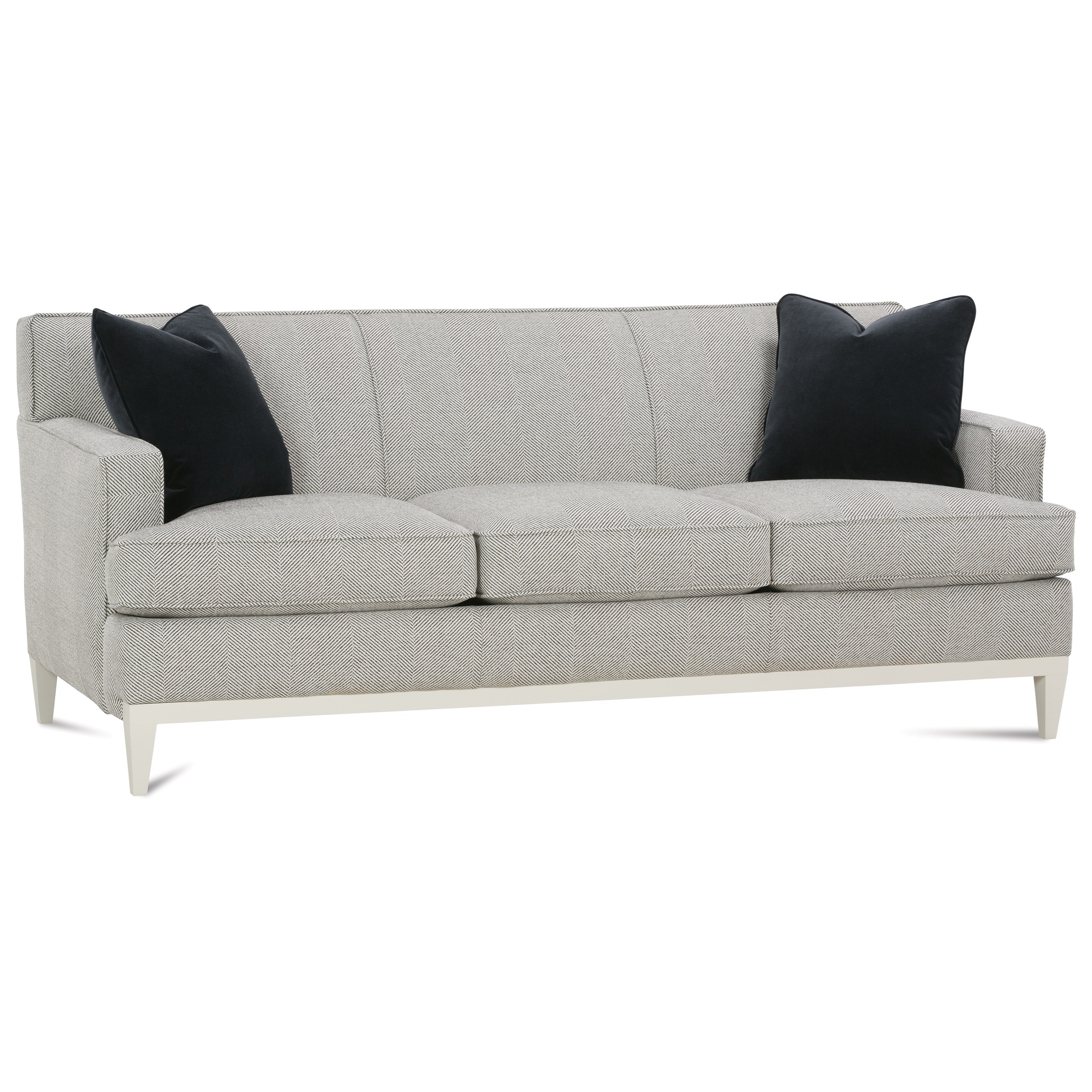 Rowe Ryder Contemporary Sofa with Exposed Wood Detail Belfort